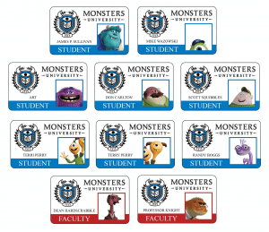 Monsters-university-all-new-student-faculty-id-cards