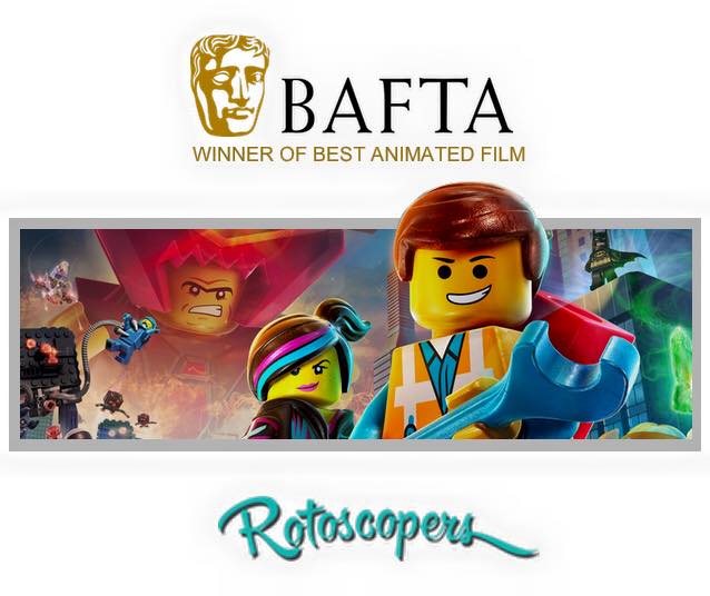 The Lego Movie' Wins BAFTA for Best Animated Feature - Rotoscopers