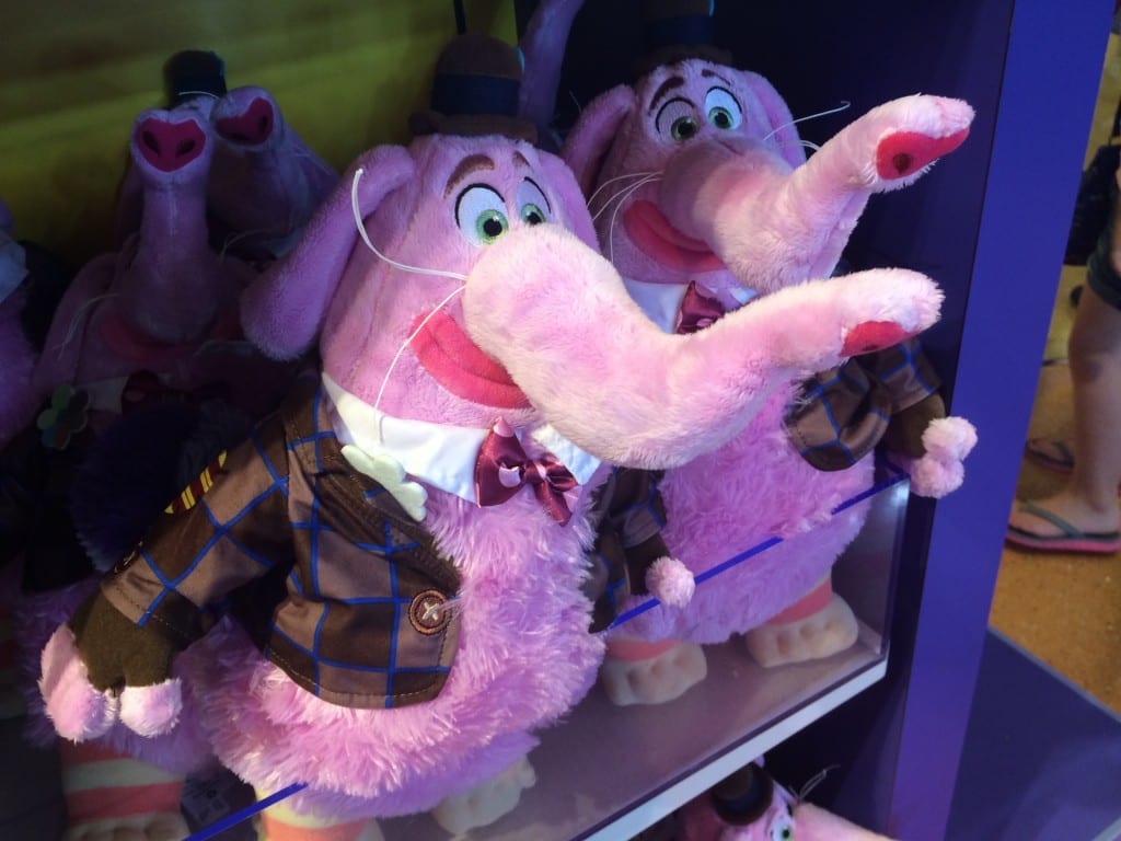 Inside Out's Bing Bong plush from the Disney Store. (c) Disney-Pixar