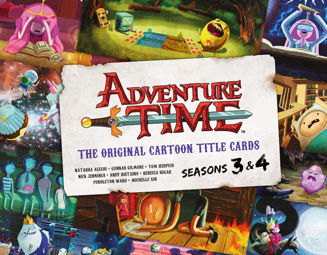 ART BOOK REVIEW] 'Adventure Time - The Original Cartoon Title Cards Seasons  3 & 4' - Rotoscopers
