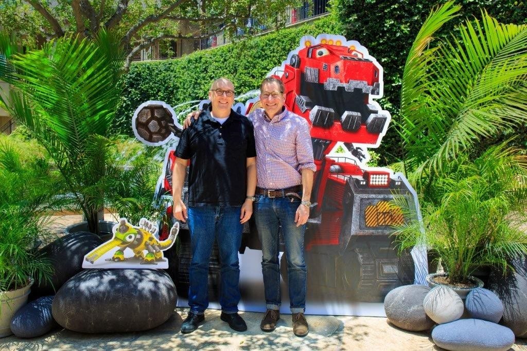 Executive Producers Ron Burch and David Kidd. (c) DreamWorks Animation