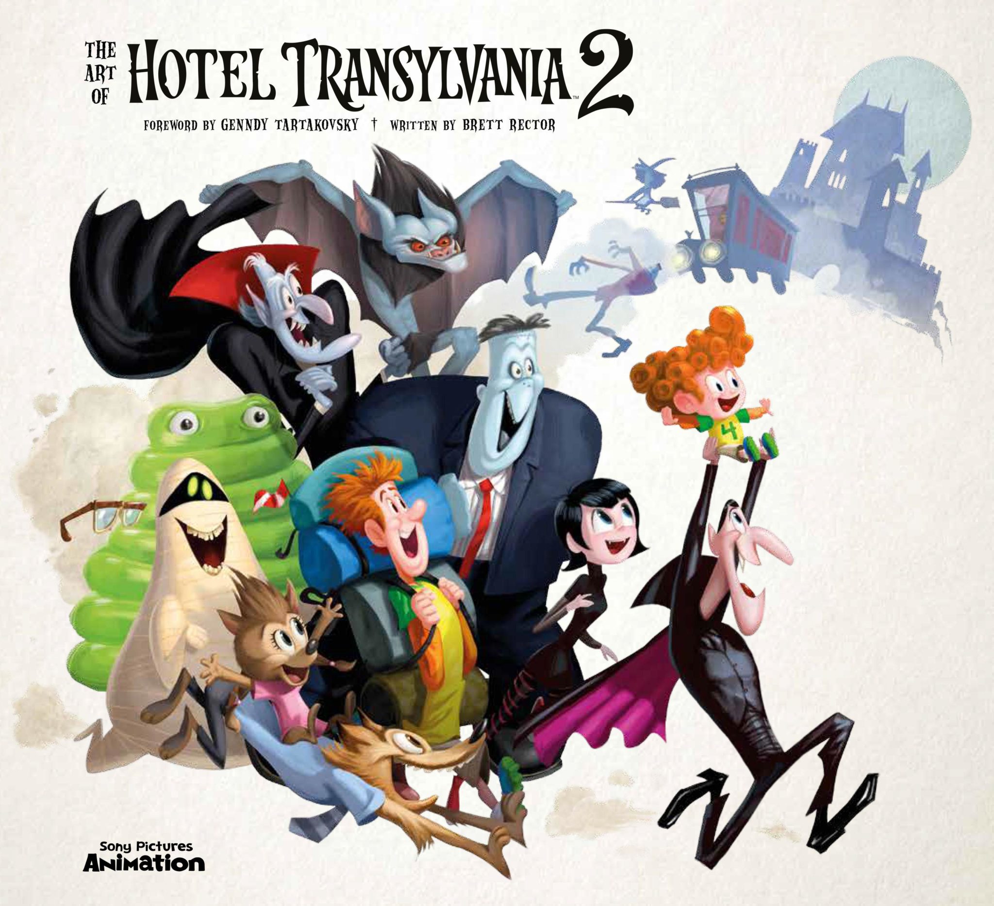 ART BOOK REVIEW] 'The Art of Hotel Transylvania 2' - Rotoscopers