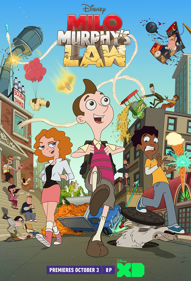 First Look at New Disney XD Show, Milo Murphy's Law - Rotoscopers