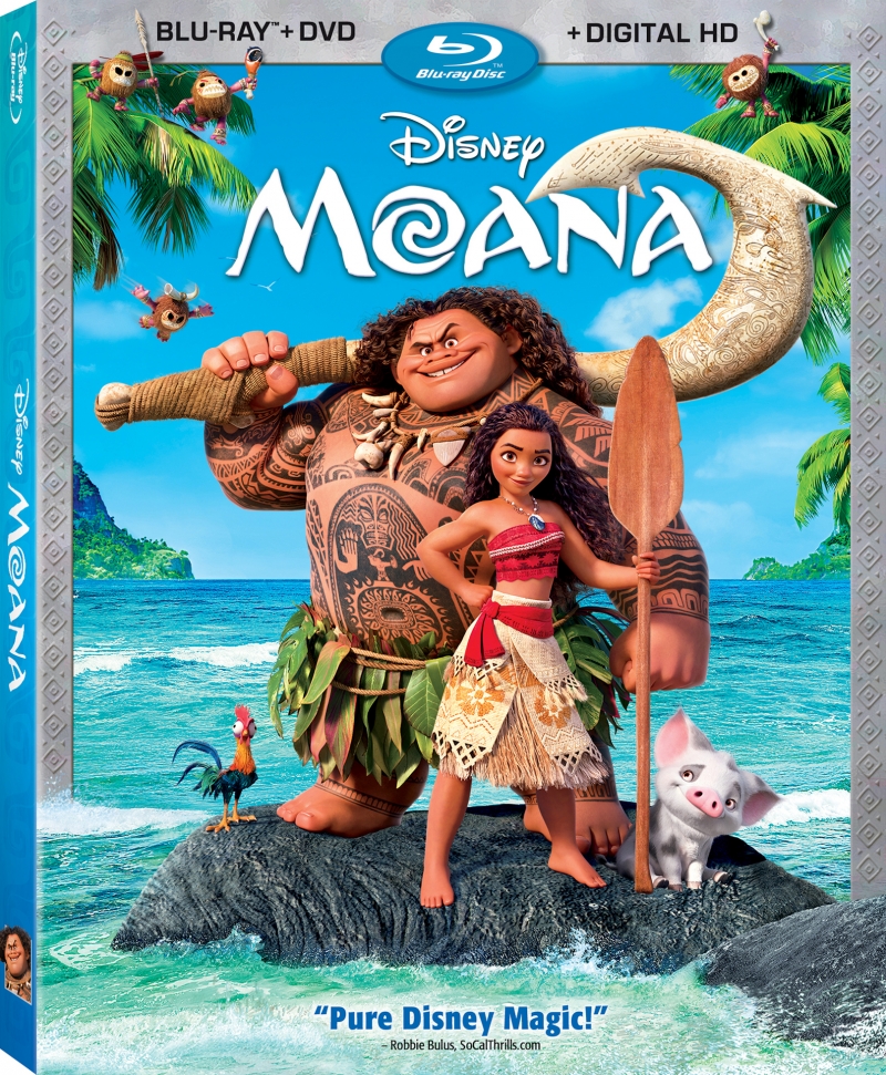 Details for 'Moana' Blu-ray Announced; 3D Coming Too