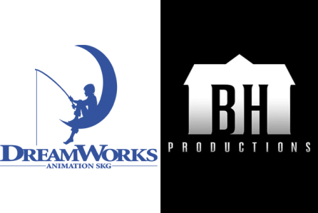 Dreamworks Animation and Blumhouse Productions logos