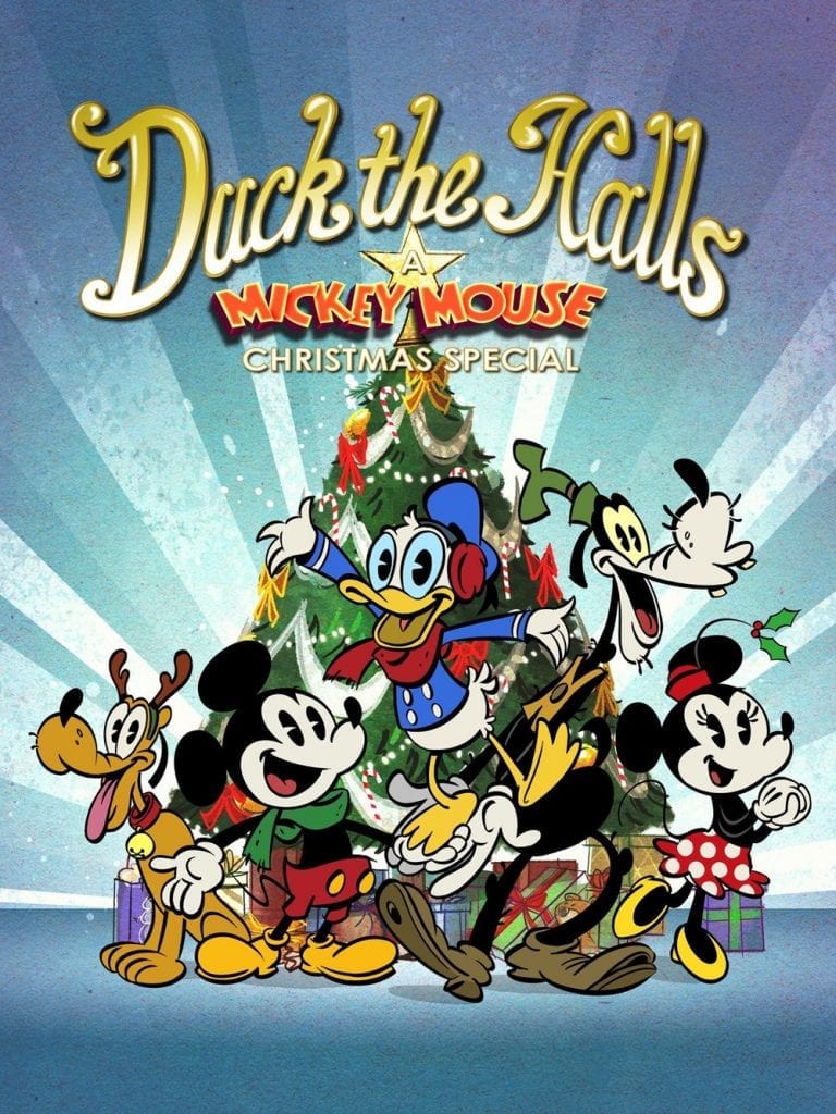 Duck-Halls-Mickey-Mouse-Christmas-Special-Poster
