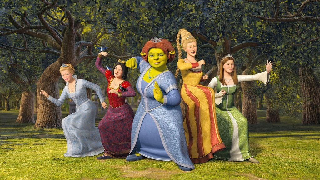 Fiona and the Princesses - Shrek the Third