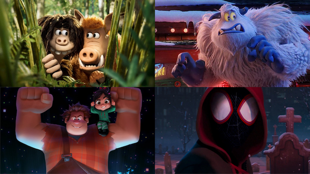 Early Man / Smallfoot / Ralph Breaks the Internet: Wreck-It Ralph 2 / Spider-Man: Into the SpiderVerse