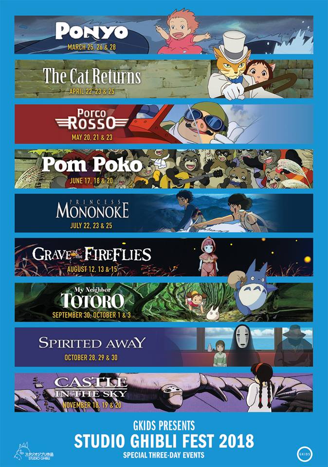 Studio Ghibli Fest Announcement