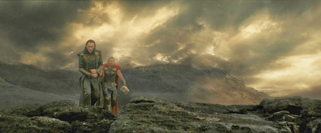 Loki and Thor in Thor: The Dark World