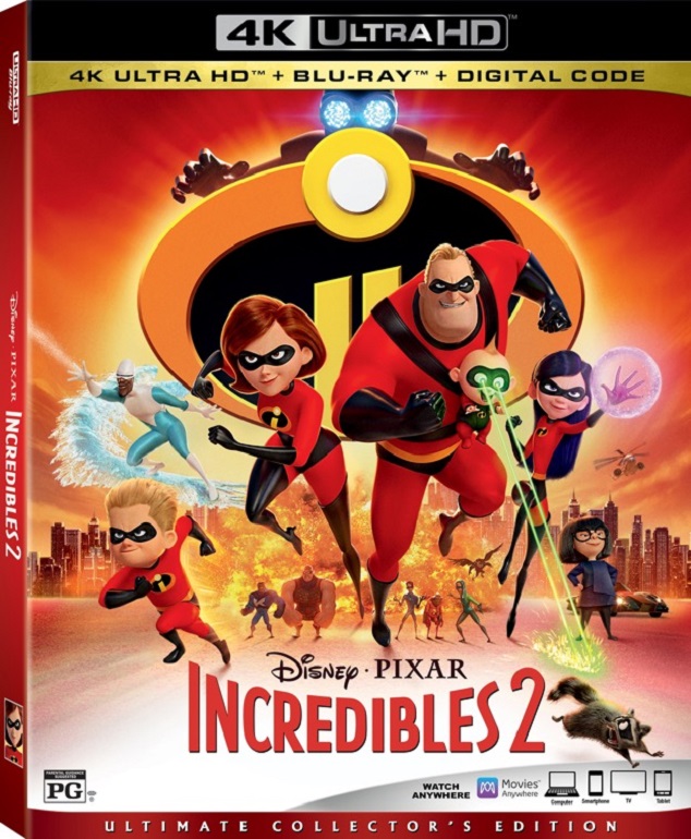 Incredibles 2 Digital & Blu-ray Release Dates Announced
