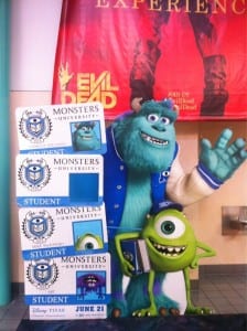 Monsters-University-ID-Card-Standee