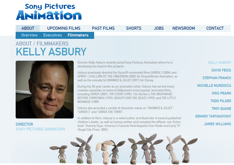kelly-asbury-sony-website