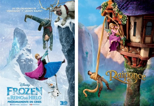 Both of these foreign posters are quite similar. 