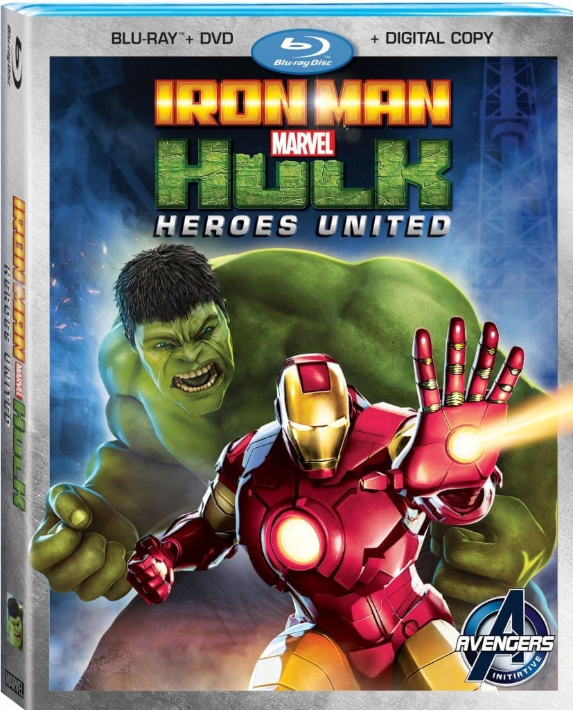 Iron man and hulk blu-ray Box Art