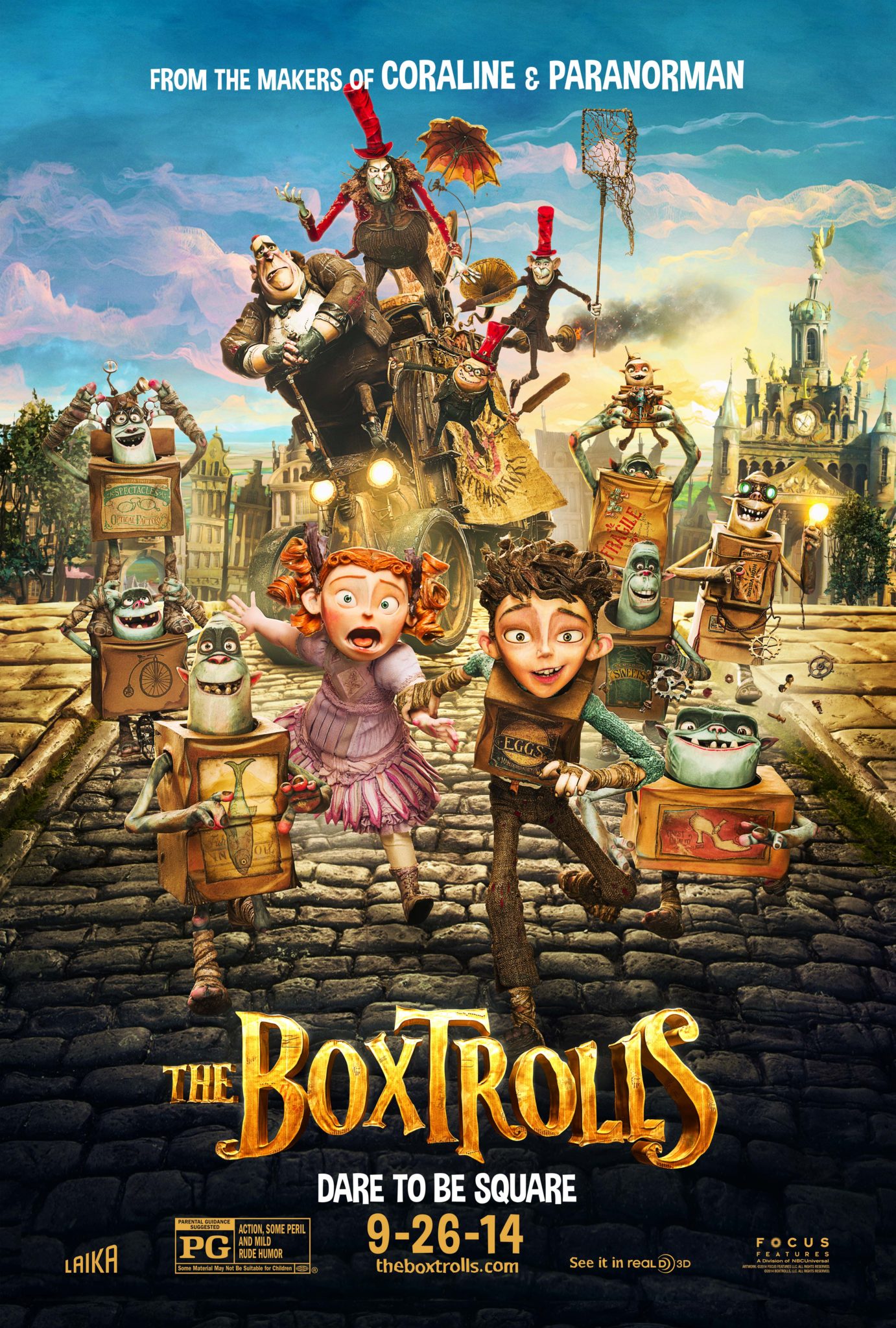The Boxtrolls Dvdblu Ray Release Date And Special Features Announced Rotoscopers