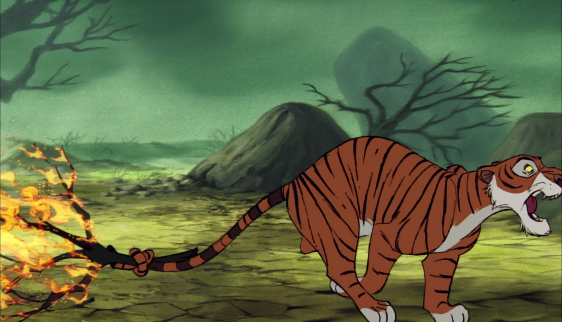 Download Jungle Book Shere Khan Bites Baloo.