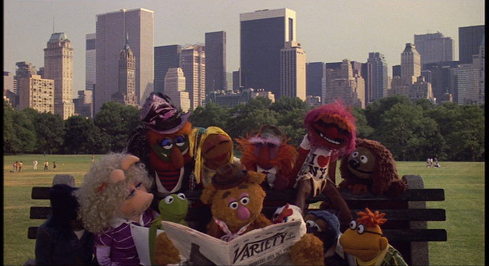 The-Muppets-Take-Manhattan-Still-Group-Bench