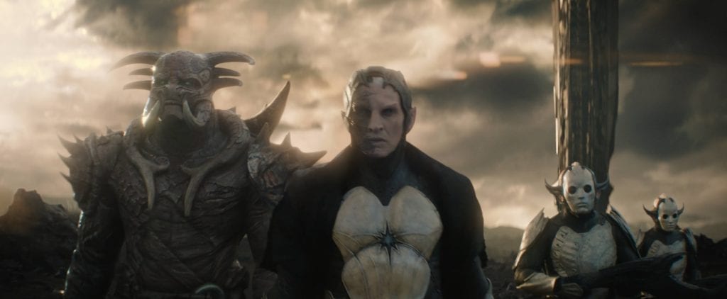 Christopher Eccleston as Malekith in Thor: The Dark World